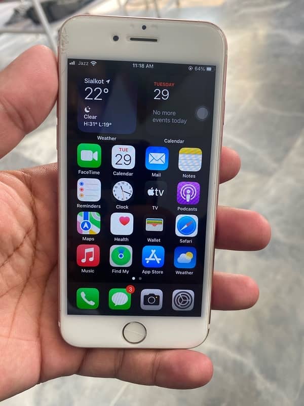 Iphone 6s PTA Approved 64 GB 4