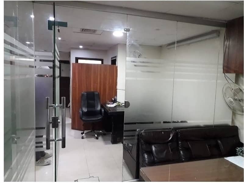 Fully Furnished Area 850 Square Feet Office Available For Rent Real Pictures In Main Boulevard Road Gulberg 3 Lahore 4