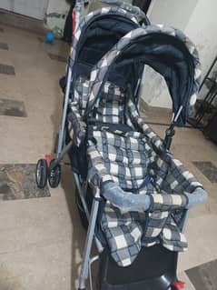 Twin baby stroller and car seat 0