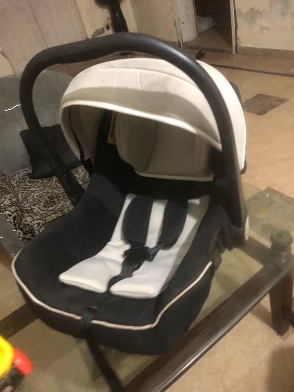 Twin baby stroller and car seat 5