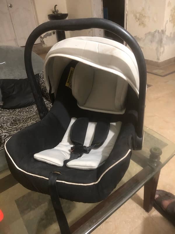 Twin baby stroller and car seat 6