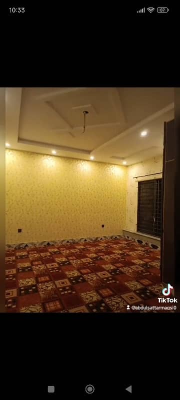 Gulberg 3 Brand New Upper Portion 3 Bedroom Attach Bathroom Kitchen Tv Lounge Car Parking Good Location Available For Rent 21