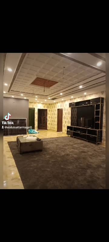 Gulberg 3 Brand New Upper Portion 3 Bedroom Attach Bathroom Kitchen Tv Lounge Car Parking Good Location Available For Rent 22