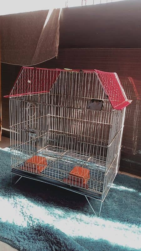 GOOD SIZE CAGE FOR BIRDS 2