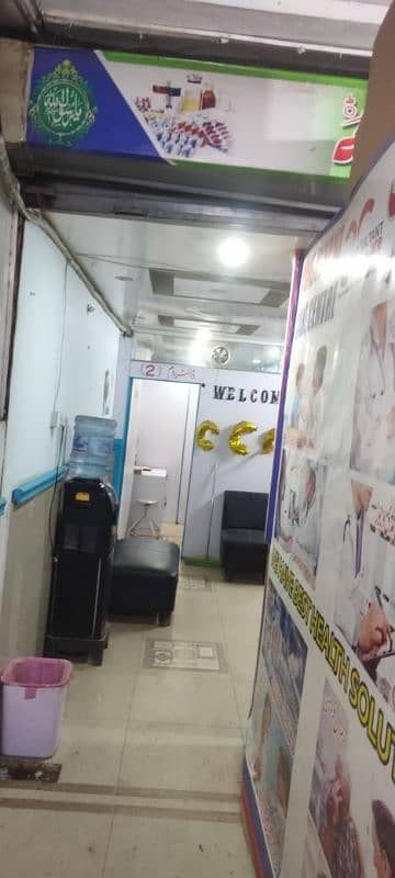 medical store and clinic for sell achi location par ha 4