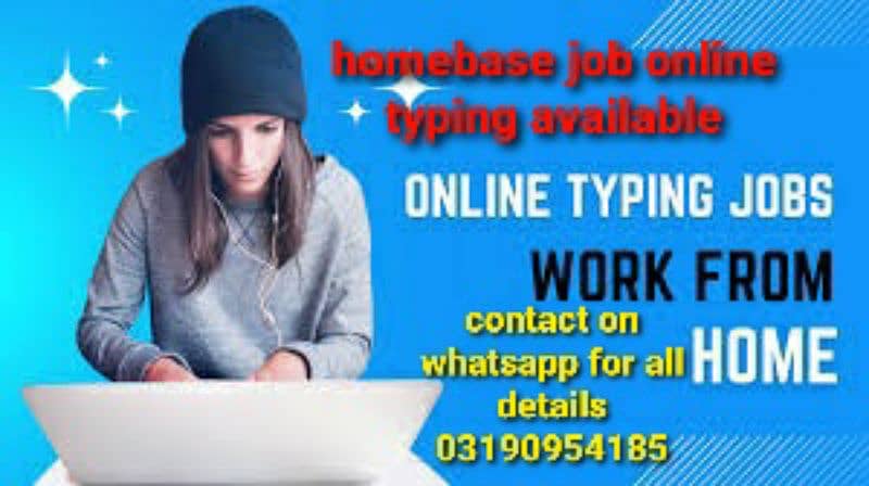 Islamabad boys girls need for online typing homebase job 1