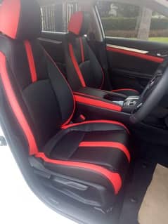 Honda Civic RS | Turbo | Civic X SEAT COVERS JAPANESE LEATHER