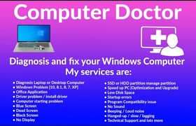 Computer Repairing, Windows Installation, Networking, Software,