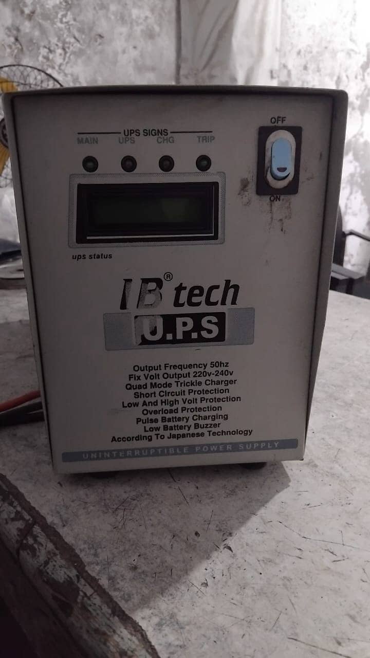 UPS 1000 Watts with double battery 1