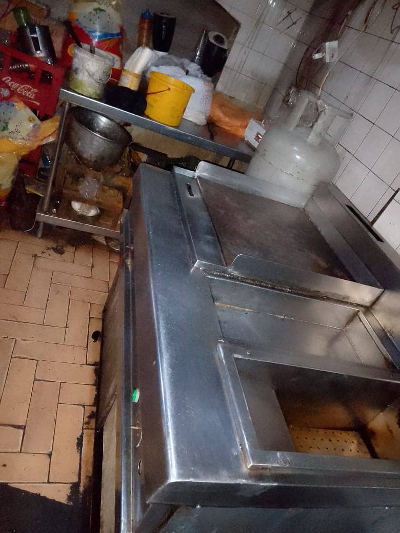 Reasonable price fryer & hotplate 2