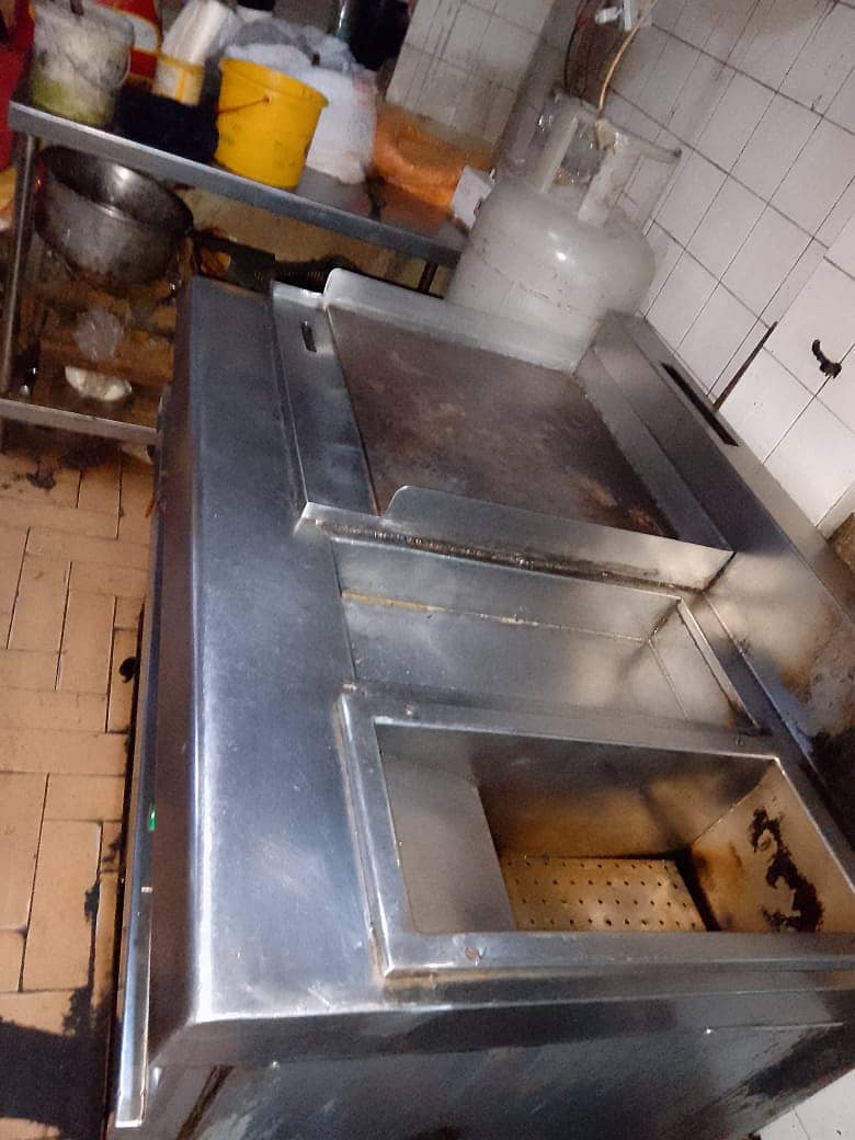 Reasonable price fryer & hotplate 3