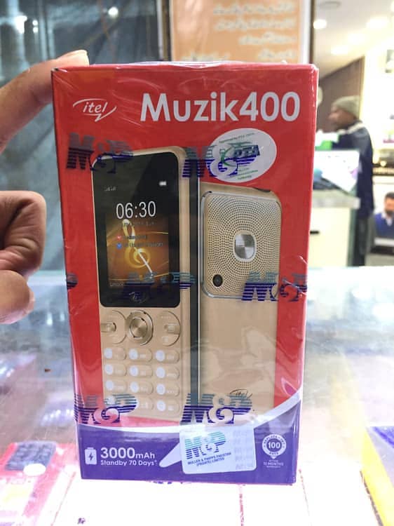 itel Muzik 400 with box and charger 6