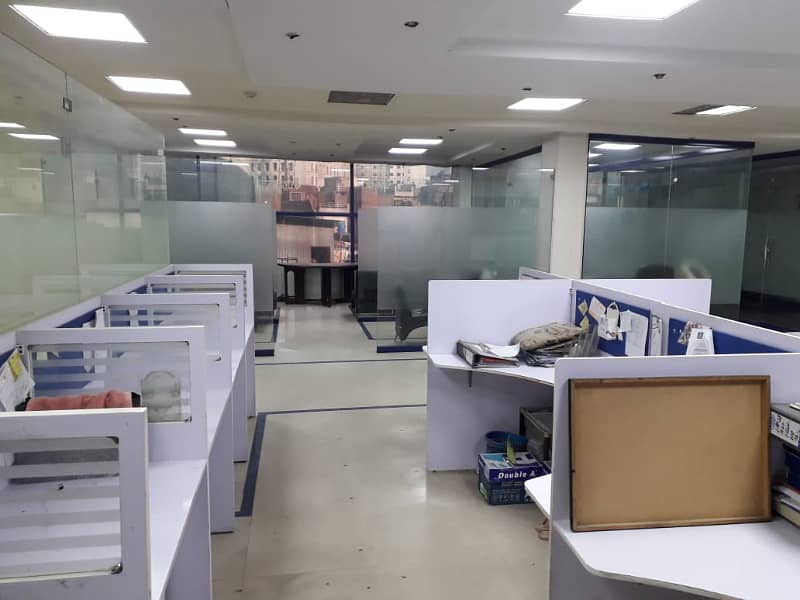 Sami Furnished Area 5500 SqFt Corporate Office Available For Rent On Reasonable Rent Gulberg 3 Lahore 2