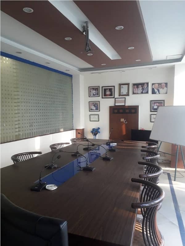 Sami Furnished Area 5500 SqFt Corporate Office Available For Rent On Reasonable Rent Gulberg 3 Lahore 10