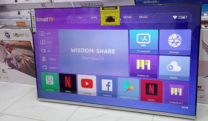 SHANDAR OFFER LED TV 55 INCH SAMSUNG ANDROID ULTRA SLIM 4K 3