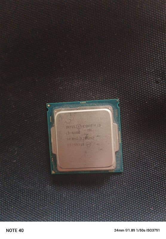 Core i3 6th Generation Processor with checking warranty 0