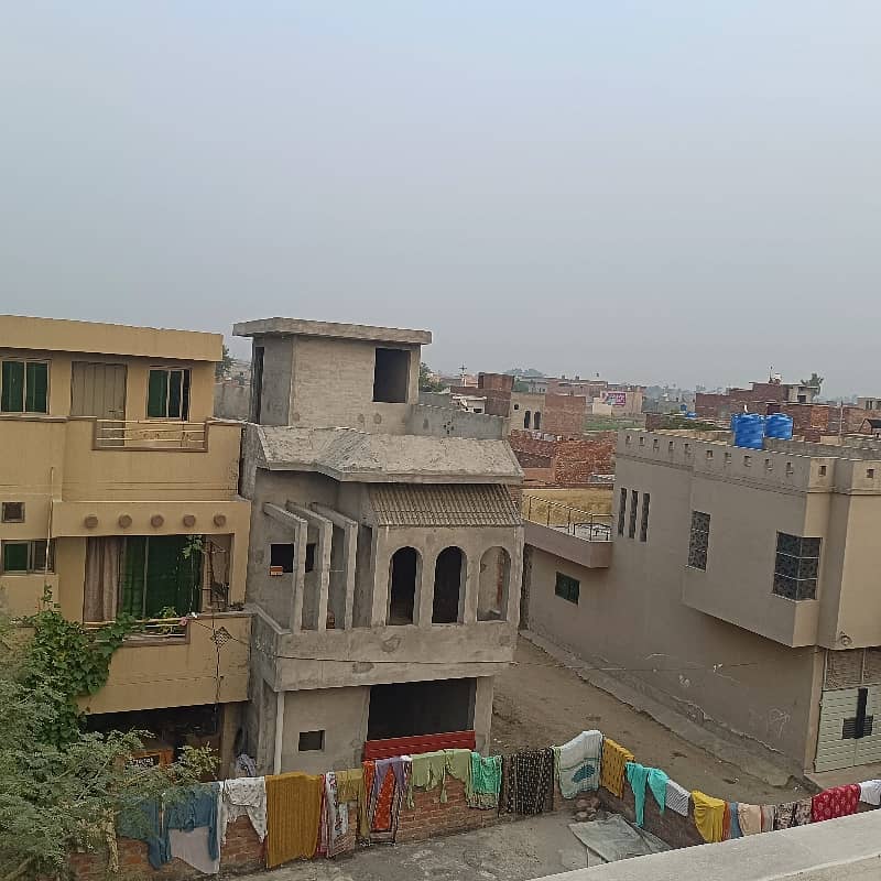 2 marla dabal story Modern Designing House gas line and electricity available  alnor park society mean ferozpur road khana stap sy 2 minutes ki distance pr 23