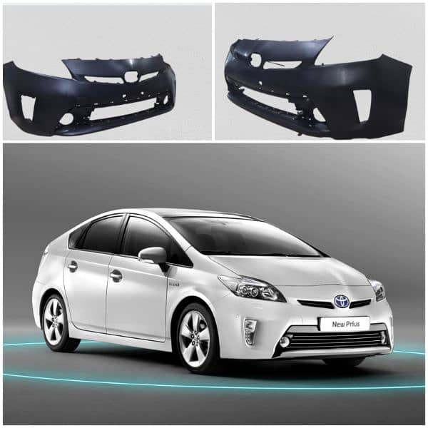 Civic front grill/ Aqua Front Bump/ Prius Rear Bumper/ Prius Front Bum 1