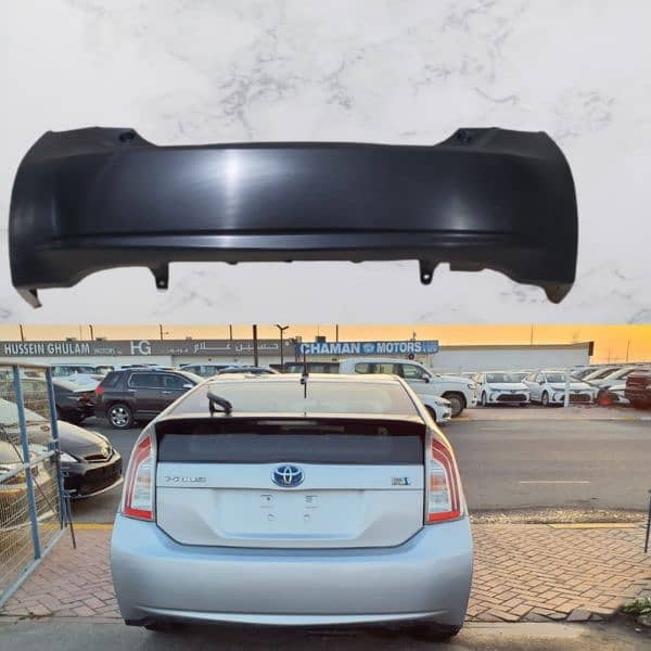 Civic front grill/ Aqua Front Bump/ Prius Rear Bumper/ Prius Front Bum 2