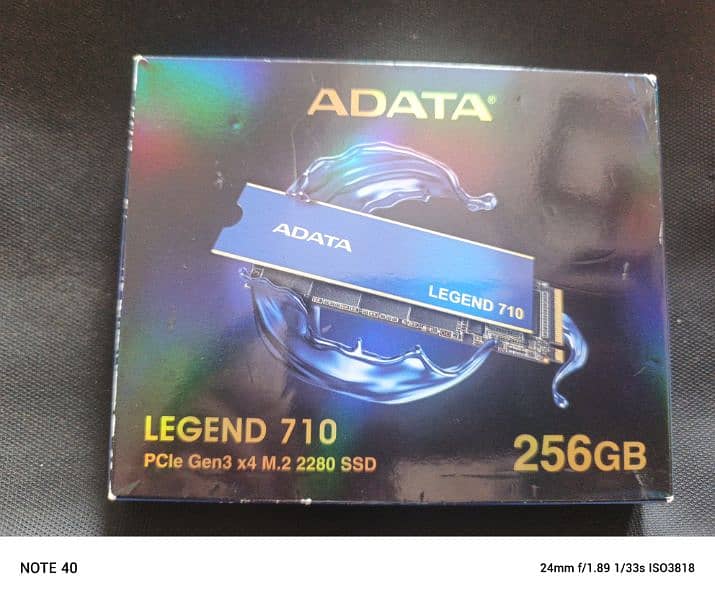 M. 2 SSD PCIe Gen3x4  2280 256 GB Legend 710 ADATA 1