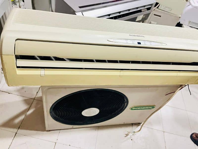 GENRAL 1.5 TON SPLIT ac Laaal Band min majood ha [ O34O-7O7O551] 1