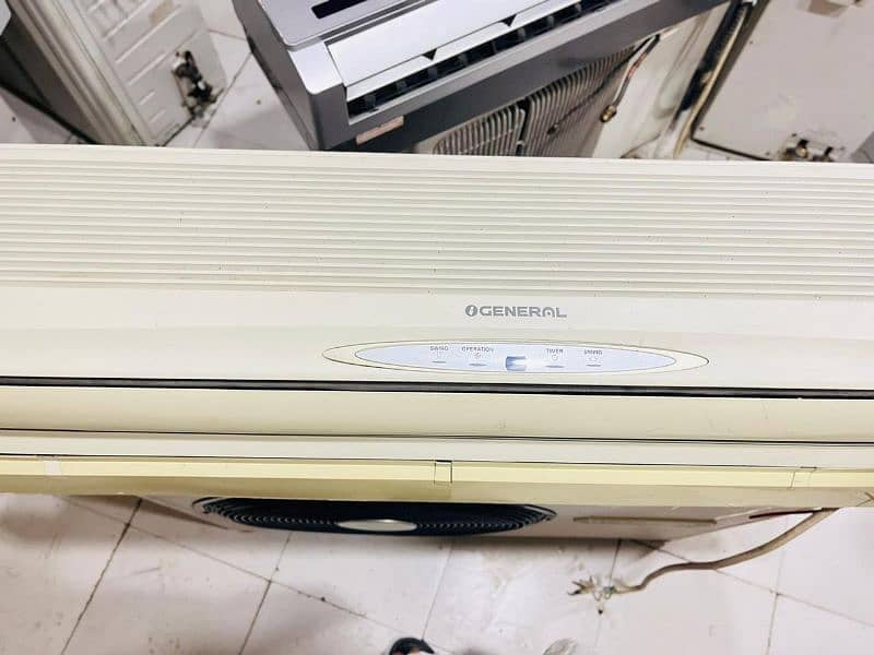 GENRAL 1.5 TON SPLIT ac Laaal Band min majood ha [ O34O-7O7O551] 2