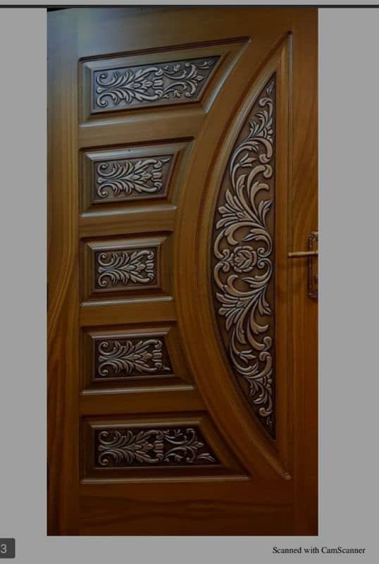 Fiber door & Wood Fiber door 1