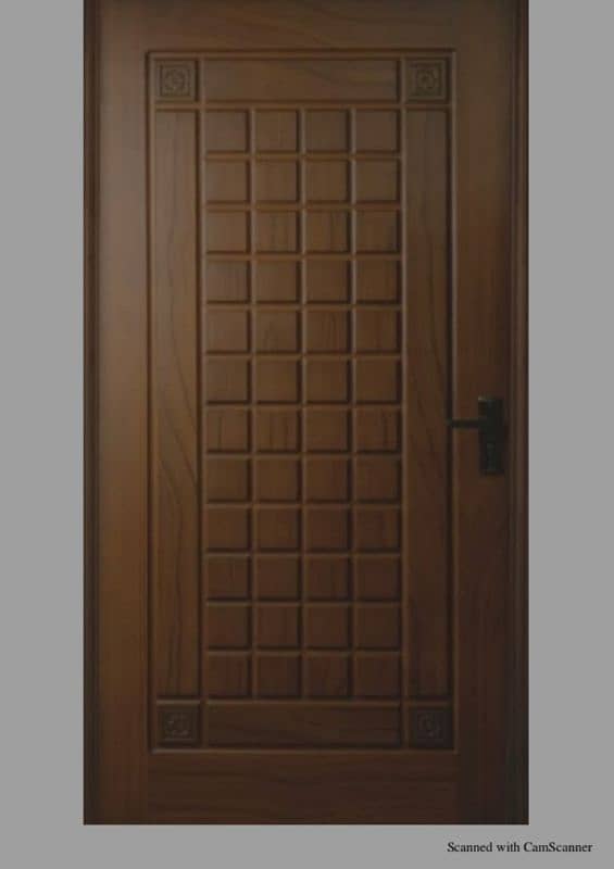 Fiber door & Wood Fiber door 2