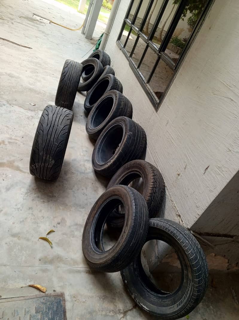 Tyre with Alloy rims 2