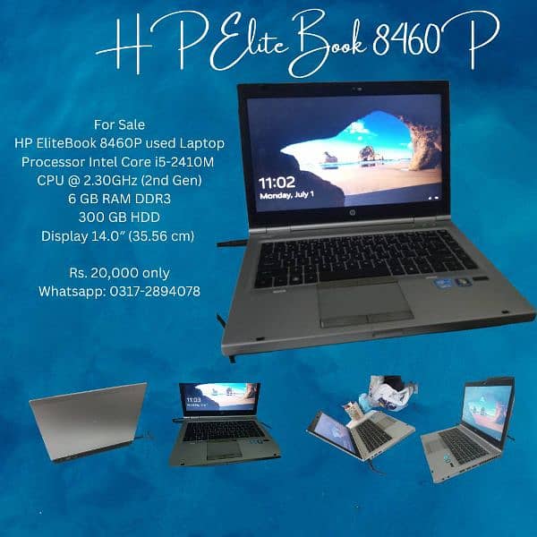 HP EliteBook 8460P used Laptop 0