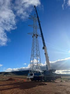 Transmission Line Towers Assembly & Erection 0