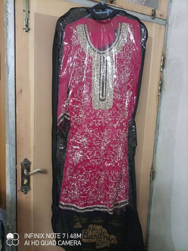 shirt , dupatta with bell bottom trouser 0