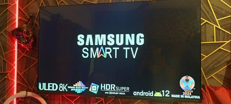 Samsung 8K Ulead LED Just 1 mOnth Used maximum 1