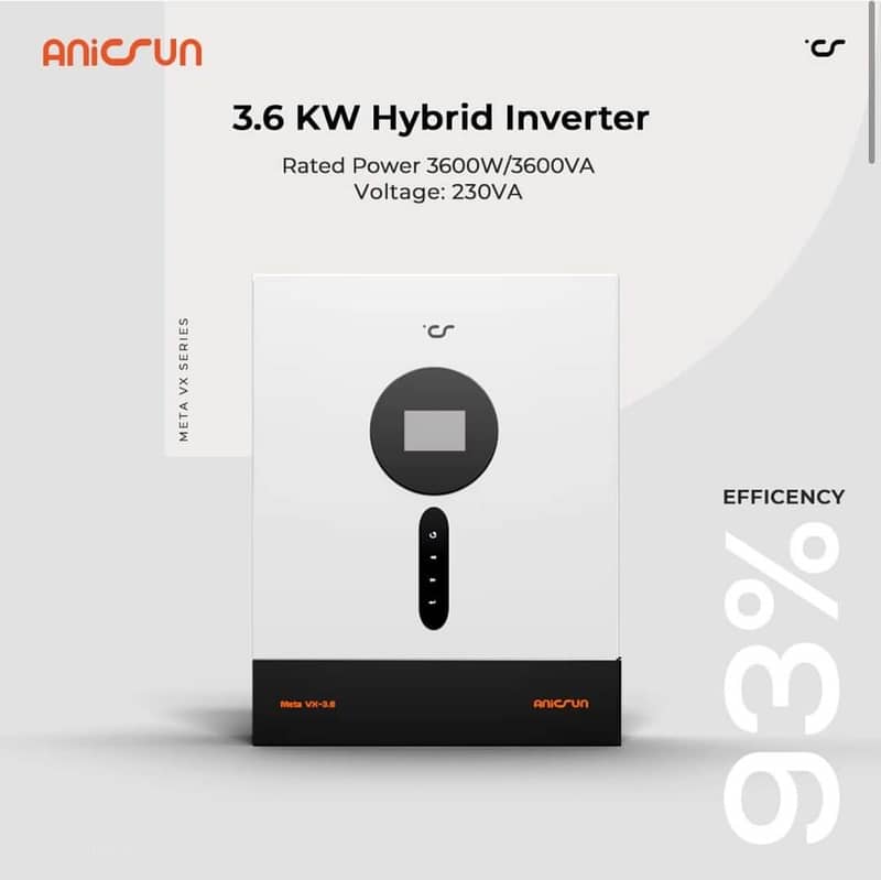 ANICSUN HYBRID INVERTER  (Voltronic Power) 6