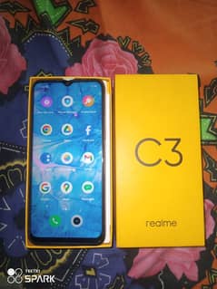 Realme C3 With box 03408550837