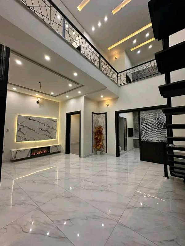 5 Marla Brand New House Available For Rent in Bahria Town Phase 8 0