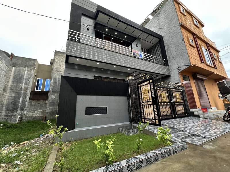 5 Marla Brand New House For Sale In Bismillah Housing Scheme Phase 1 Main GT Road Lahore 0