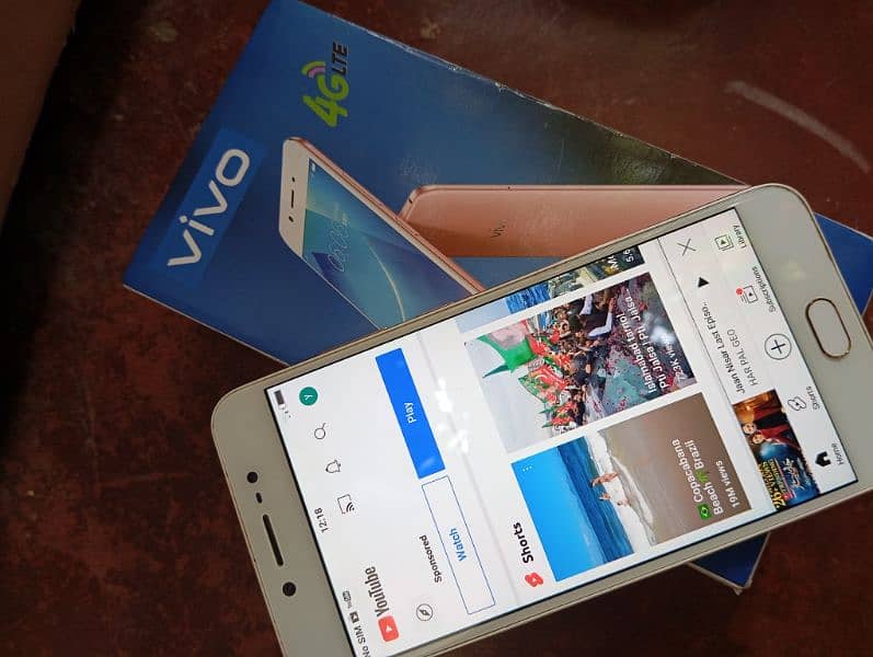 Vivo y67 with box 2sim 4/64Gb hai 2