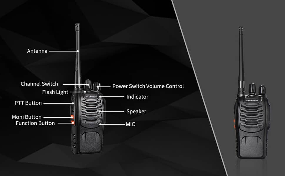 Walkie Talkie | Wireless Set Official Baofeng BF-888s Two Way Radio 2