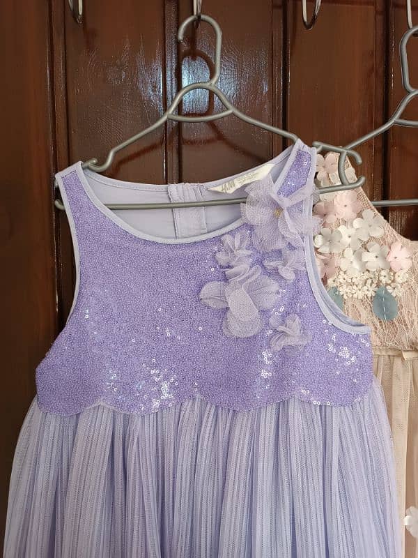 Girls 6-7 years party dresses imported 1