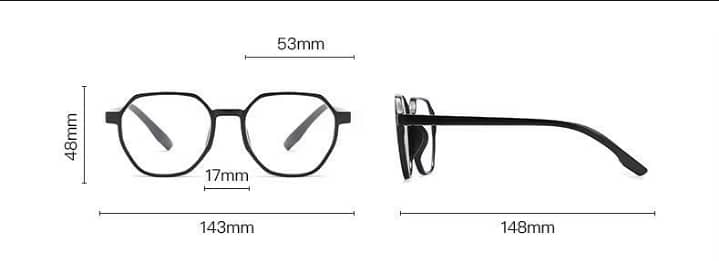 UV Eye glasses for men and women 2