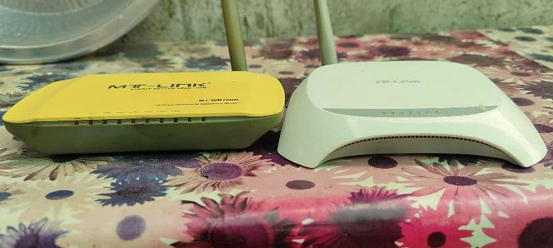 Two Routers TP-Link & MT-Link Without adaptor 1