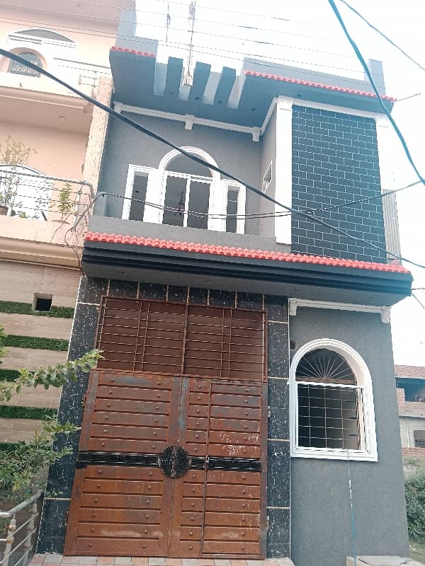 3.15 Marla Brand New House for sale in Ghous garden housing society 1