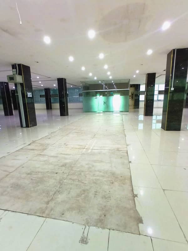 pacious commercial hall with 14,000 square feet of versatile space on main PWD road. 0