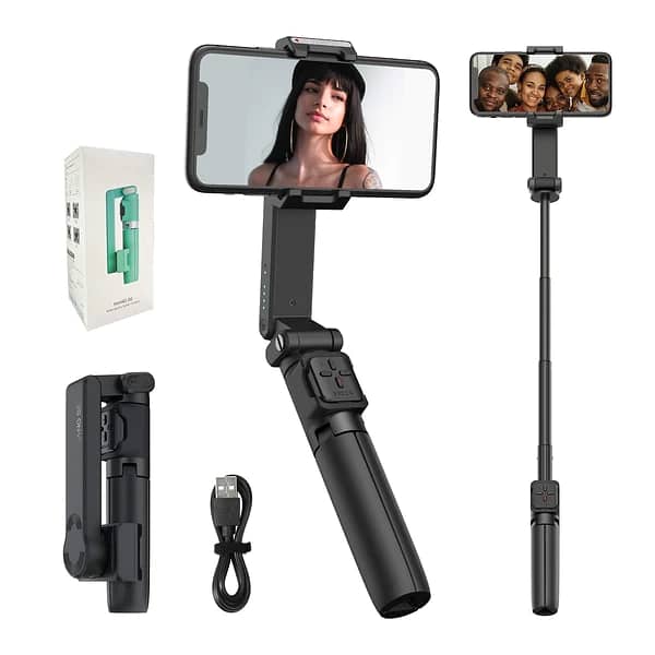 MOZA Nano SE Extendable Selfie Stick Gimbal & Tripod 0