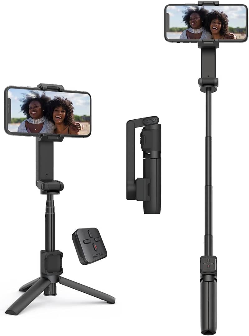 MOZA Nano SE Extendable Selfie Stick Gimbal & Tripod 1