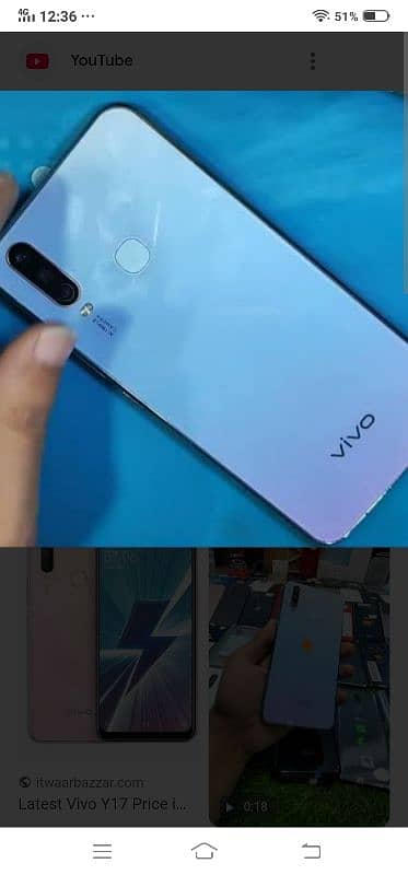 Vivo Y17  8gb ram. and 256 gb memory 0