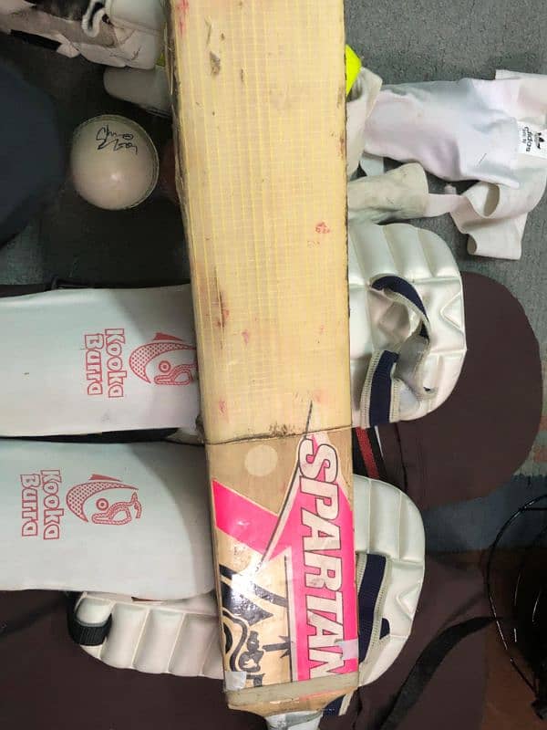 cricket kit with sign ball 1