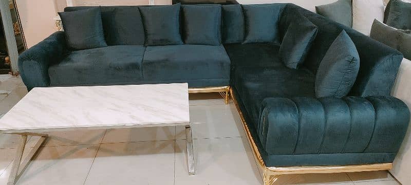 L shab Sofa 1