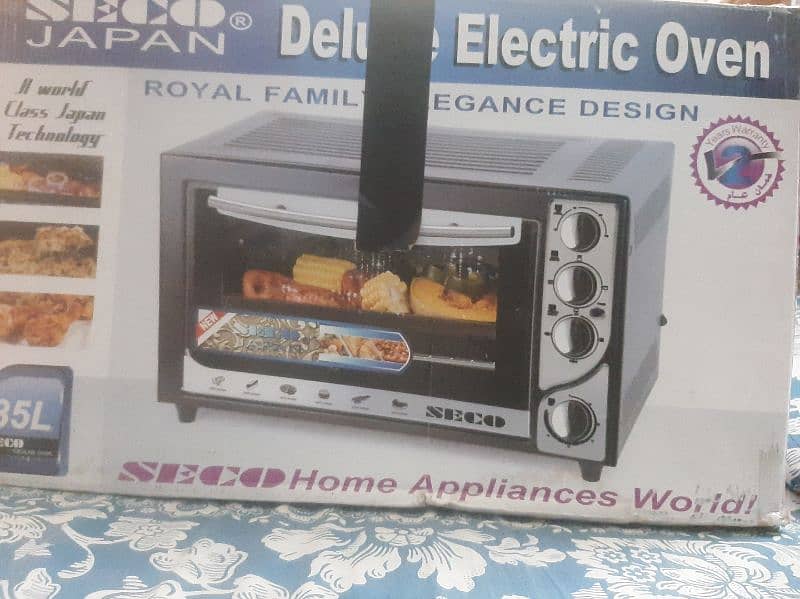 SECO JAPAN E04580 Deluxe Electric Oven 0